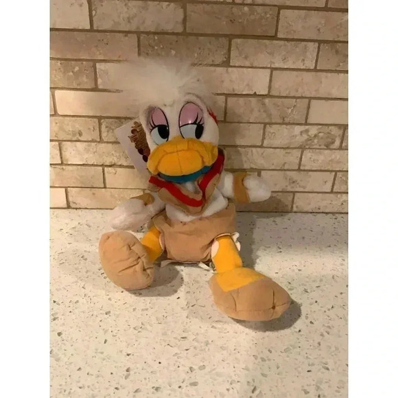 Native American Daisy Duck plush  b36 - Picture 1 of 5